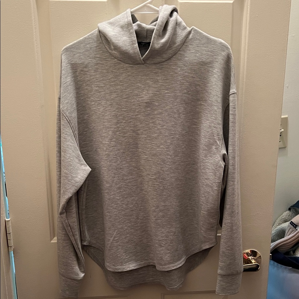 Forever 21 Light Gray Hoodie